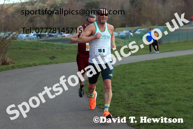 Senior Mens 2026 NECAA Royal Signals Road Relays, Hetton Lyons Country Park, Hetton le Hole. Photo: David T. Hewitson/Sports for All Pics